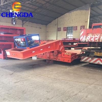 4 Reboques Axles Removable Gooseneck Lowbed